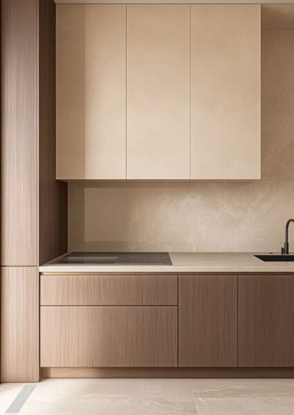 tủ bếp nâng cao tiện ích bếp – phù hợp nhu cầu sử dụng hằng ngày