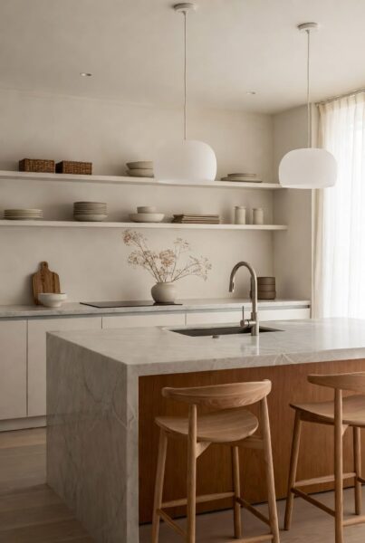 tủ bếp phân bổ khu chức năng hợp lý – tối ưu sinh hoạt bếp