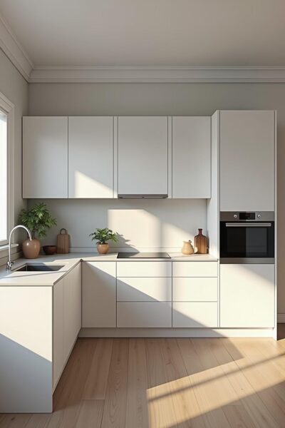 tủ bếp phong cách đương đại – thiết kế cập nhật theo thị trường