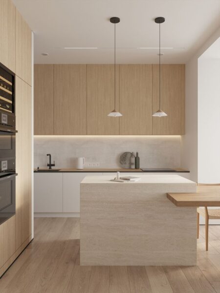 Tủ bếp phục vụ sinh hoạt gia đình – Thiết kế phù hợp thói quen sử dụng 1 Tu-Bep-Phuc-Vu-Sinh-Hoat