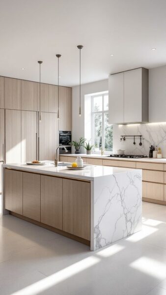 tủ bếp sắp xếp dễ lưu trữ – dễ tìm và sử dụng đồ bếp