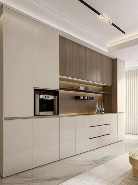 tủ bếp tăng sự tiện dụng – lựa chọn phù hợp cho gia đình trẻ