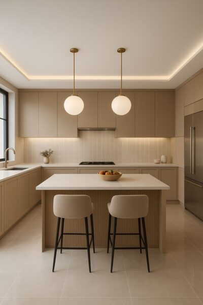 tủ bếp thẩm mỹ cao – giải pháp nâng tầm không gian sống hiện đại