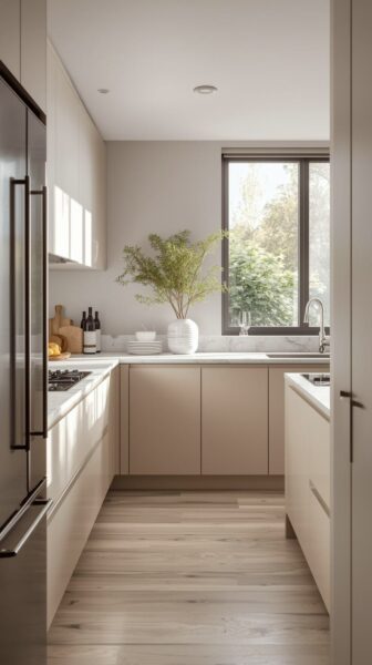 Tủ bếp tối giản cao cấp – Xu hướng được ưa chuộng hiện nay 1 Tu-Bep-Toi-Gian-Cao-Cap