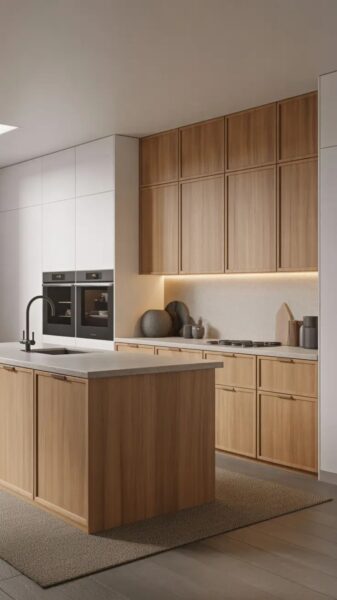 tủ bếp tối đa hóa không gian – giải pháp cho bếp nhỏ