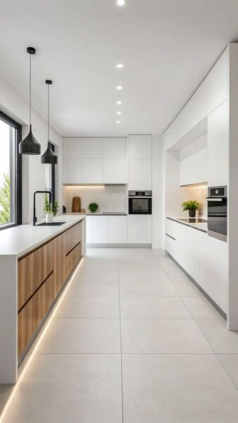 tủ bếp tối ưu không gian – giải pháp thiết kế giúp căn bếp gọn gàng hơn