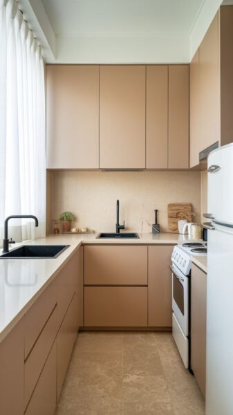 tủ bếp tư vấn tận nơi – khảo sát thực tế và đề xuất phương án phù hợp