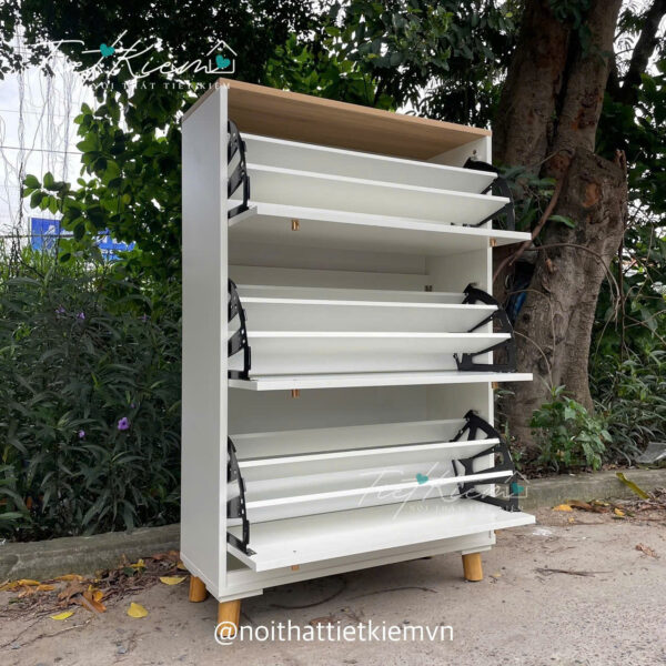 Tủ giày bố trí lối ra vào – Cách chọn mẫu hài hòa với tổng thể nội thất 1 Tu-Giay-Bo-Tri-Loi-Ra-Vao