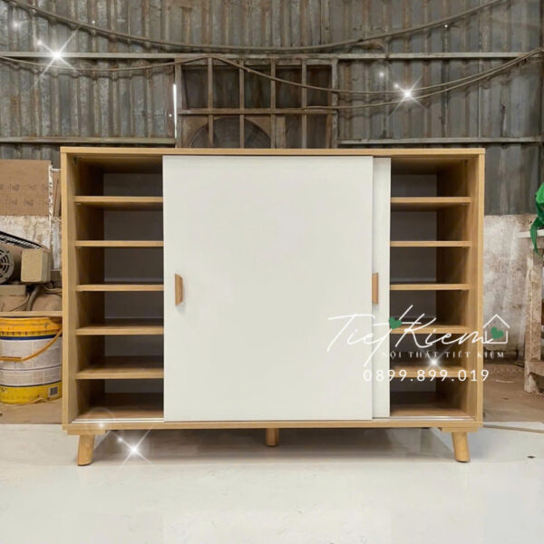 Tủ giày cho căn hộ studio – Cách chọn mẫu nhỏ gọn nhưng vẫn đủ công năng 1 Tu-Giay-Cho-Can-Ho-Studio