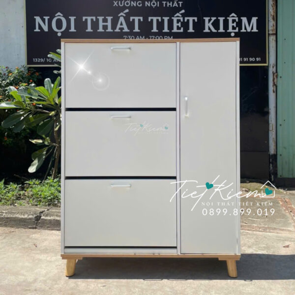 Tủ giày cho gia đình có trẻ nhỏ – Gợi ý thiết kế an toàn và tiện sử dụng 1 Tu-Giay-Cho-Gia-dinh