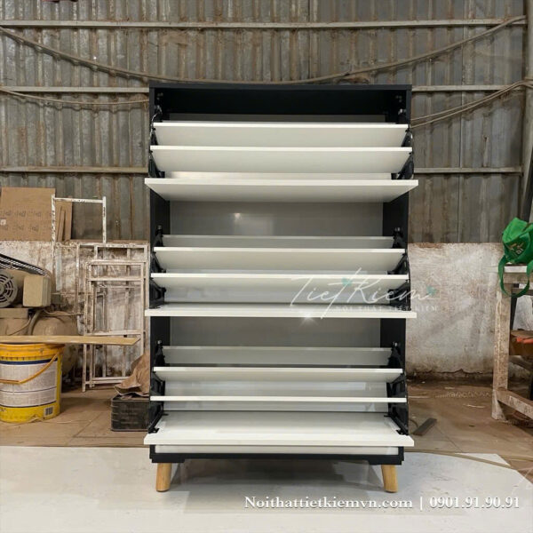 Tủ giày cho nhà phố – Cách chọn mẫu bền đẹp và dễ phối nội thất 3 Tu-Giay-Cho-Nha-Pho