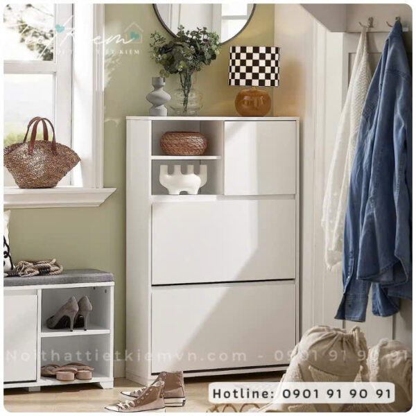 Tủ giày cửa kính – Mẫu sang hiện đại giúp không gian thêm nổi bật 1 Tu-Giay-Cua-Kinh