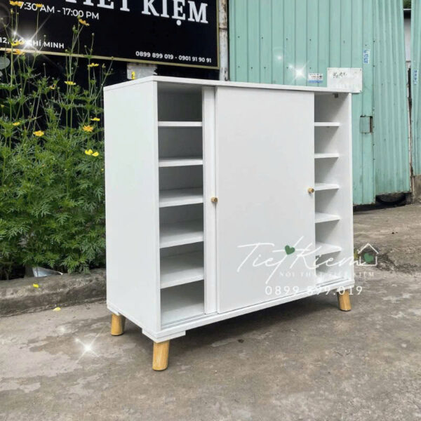 Tủ giày dùng cho lối đi hẹp – Cách chọn thiết kế gọn mà vẫn tiện sử dụng 3 Tu-Giay-Dung-Cho-Loi-di-Hep