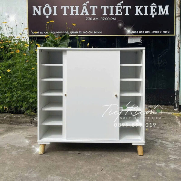 Tủ giày dùng cho lối đi hẹp – Cách chọn thiết kế gọn mà vẫn tiện sử dụng 1 Tu-Giay-Dung-Cho-Loi-di-Hep