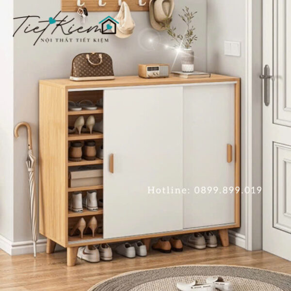 Tủ giày hoàn thiện theo yêu cầu – Mẫu phù hợp với không gian cần đo ni đóng giày 3 Tu-Giay-Hoan-Thien-Theo-Yeu-Cau
