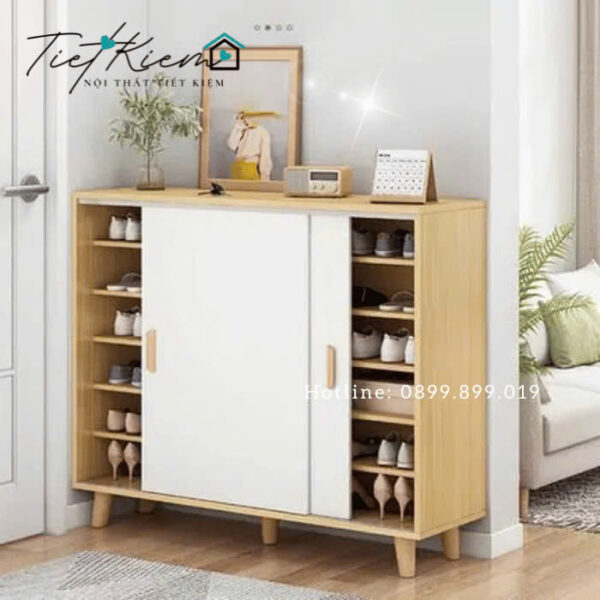 Tủ giày hoàn thiện theo yêu cầu – Mẫu phù hợp với không gian cần đo ni đóng giày 4 Tu-Giay-Hoan-Thien-Theo-Yeu-Cau