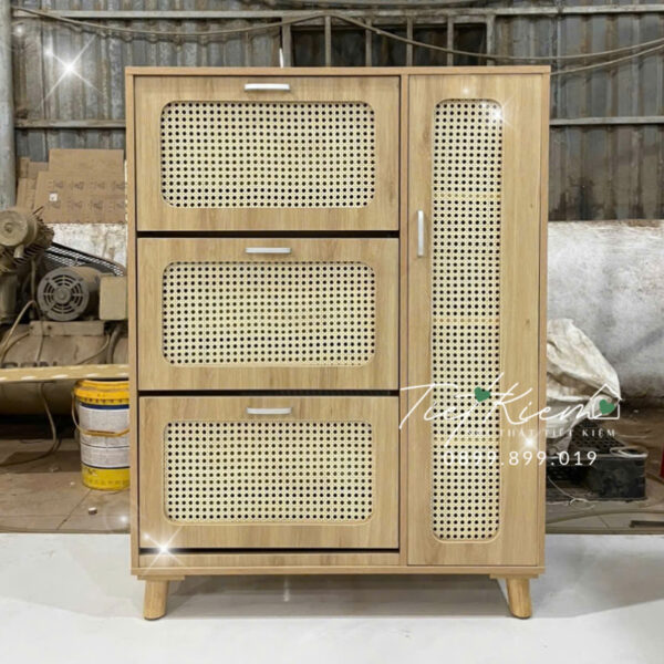Tủ giày kết hợp treo áo – Mẫu tiện lợi cho lối vào gọn gàng 3 Tu-Giay-Ket-Hop-Treo-ao