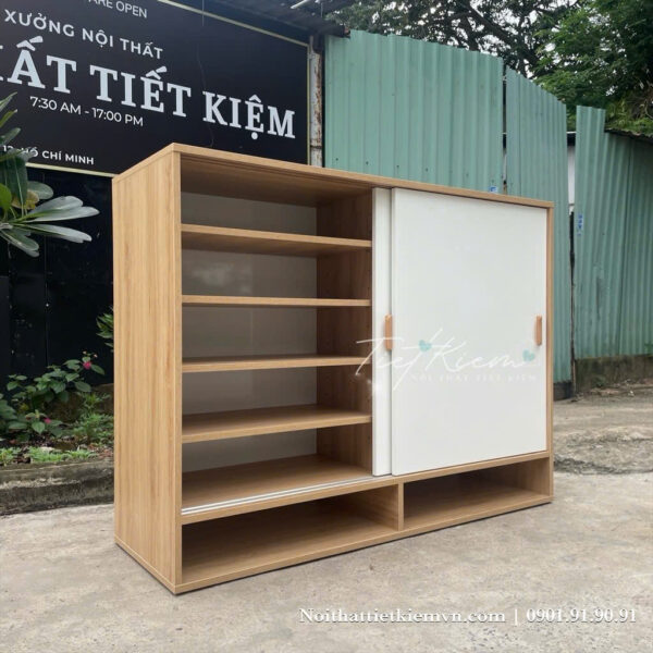 Tủ giày kết hợp đôn ngồi – Mẫu tiện ích giúp thay giày dép dễ hơn mỗi ngày 1 Tu-Giay-Ket-Hop-don-Ngoi