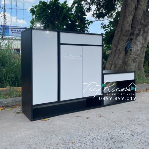 Tủ giày mặt vân đá – Mẫu tạo điểm nhấn sang hơn cho khu vực lối vào 1 Tu-Giay-Mat-Van-da