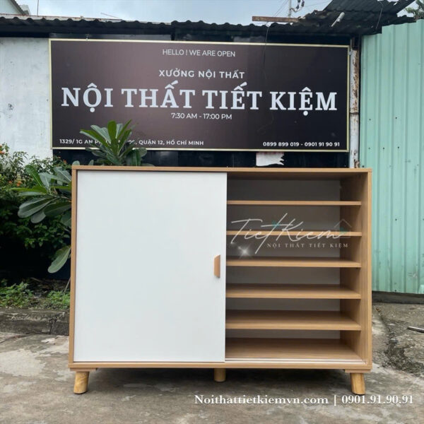 Tủ giày sát trần – Cách tăng sức chứa mà vẫn giữ nhà gọn mắt 1 Tu-Giay-Sat-Tran