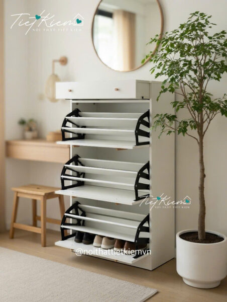 Tủ giày thông minh nhiều ngăn – Giữ lối vào luôn gọn gàng 4 Tu-Giay-Thong-Minh-Nhieu-Ngan
