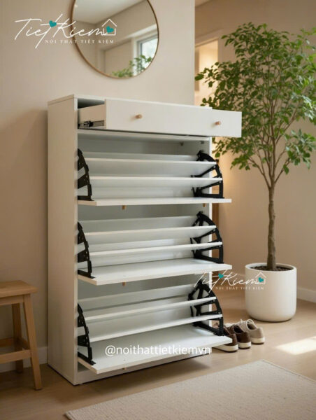 Tủ giày thông minh nhiều ngăn – Giữ lối vào luôn gọn gàng 1 Tu-Giay-Thong-Minh-Nhieu-Ngan