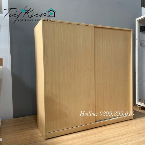 Tủ giày tone gỗ sáng hiện đại – Mẫu giúp không gian trông thoáng và sạch hơn 1 Tu-Giay-Tone-Go-Sang