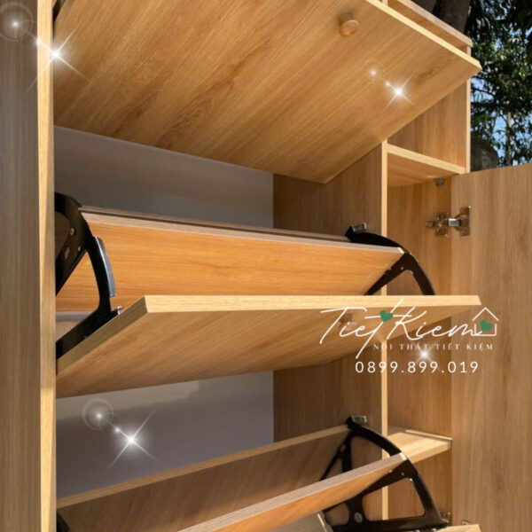 Tủ giày âm tường giải pháp giấu gọn khéo léo cho nhà hiện đại 1 Tu-Giay-am-Tuong-Giai-Phap