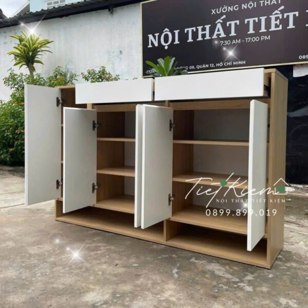 Tủ giày đặt cửa ra vào – Cách chọn mẫu vừa đẹp vừa tiện sử dụng 4 Tu-Giay-dat-Cua-Ra-Vao