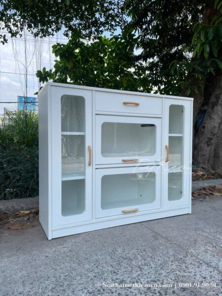 Tủ bếp cạnh bàn ăn – Thuận tiện cho việc chuẩn bị và dọn món 1 Tu-bep-canh-ban-an