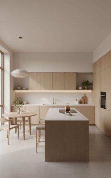 tủ bếp tiết kiệm ngân sách – giải pháp giảm chi phí hiệu quả