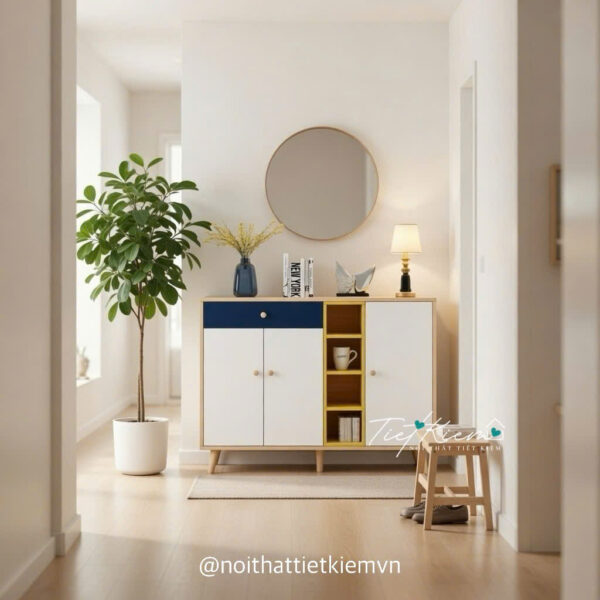 Tủ giày hiện đại cho căn hộ nhỏ – Đẹp mắt và tối ưu diện tích 3 Tu-giay-hien-dai-cho-can-ho