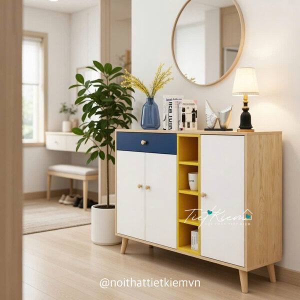 Tủ giày hiện đại cho căn hộ nhỏ – Đẹp mắt và tối ưu diện tích 1 Tu-giay-hien-dai-cho-can-ho