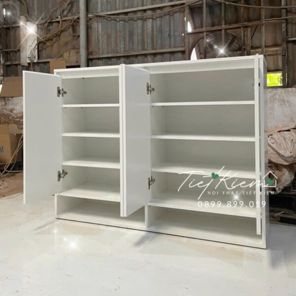 Tủ giày hiện đại cho căn hộ – Cách chọn mẫu đẹp bền và phù hợp nhu cầu 1 Tu-Giay-Hien-dai-Cho-Can-Ho