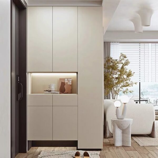 Tủ giày phong cách Hàn Quốc cho chung cư – Thiết kế tiết kiệm diện tích 2 Tu-giay-phong-cach-Han-Quoc-cho-chung-cu