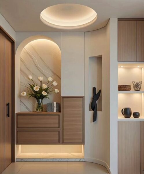 Tu-giay-phong-cach-Han-Quoc-co-ghe-ngoi