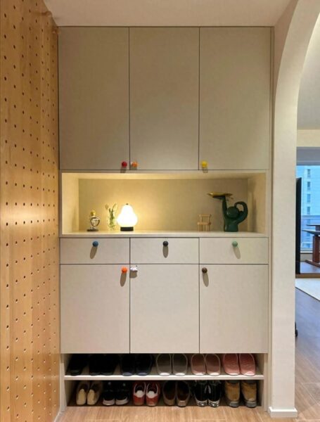 Tủ giày phong cách Hàn Quốc kịch trần – Tối đa hóa không gian lưu trữ 1 Tu-giay-phong-cach-Han-Quoc-kich-tran