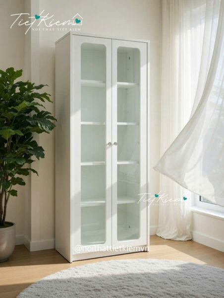 Tủ trưng bày có đèn – Giải pháp trưng bày sang trọng cho không gian sống 1 Tu-trung-bay-co-den