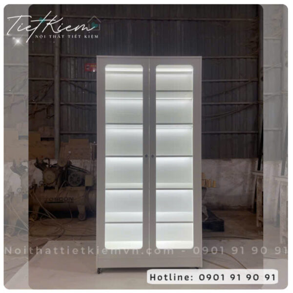 Tu-trung-bay-co-den-LED