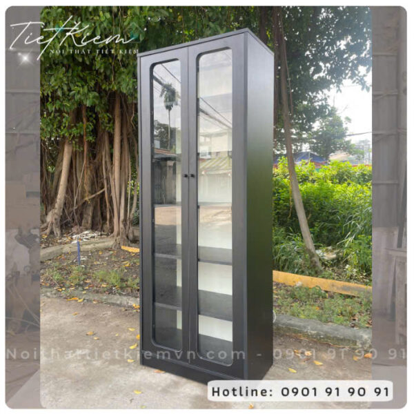 Tủ trưng bày có đèn cánh kính – Sang trọng và chống bụi tốt 4 Tu-trung-bay-co-den-canh-kinh