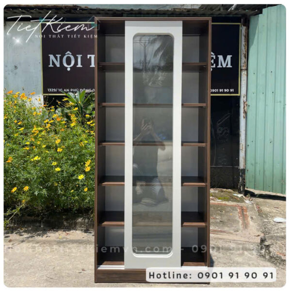Tủ trưng bày có đèn phòng khách – Thiết kế sang trọng hiện đại 3 Tu-trung-bay-co-den-phong-khach