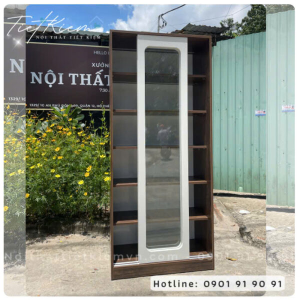 Tủ trưng bày có đèn phòng khách – Thiết kế sang trọng hiện đại 4 Tu-trung-bay-co-den-phong-khach