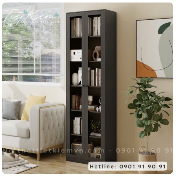 Tủ trưng bày decor phòng khách – Thiết kế đẹp cho không gian sống 1 Tu-trung-bay-decor-phong-khach