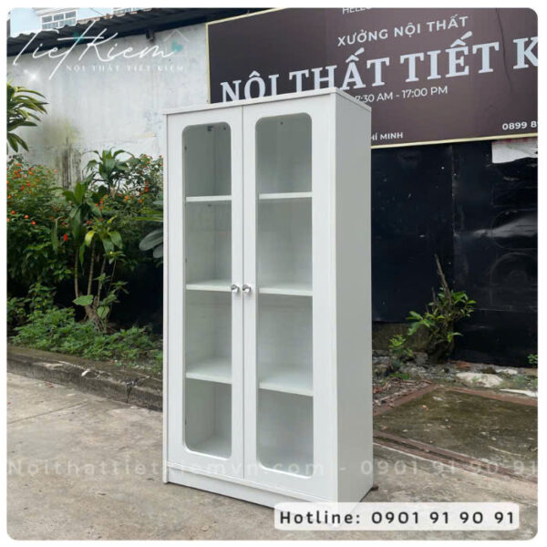 Tủ trưng bày decor tối giản – Xu hướng nội thất hiện đại 1 Tu-trung-bay-decor-toi-gian