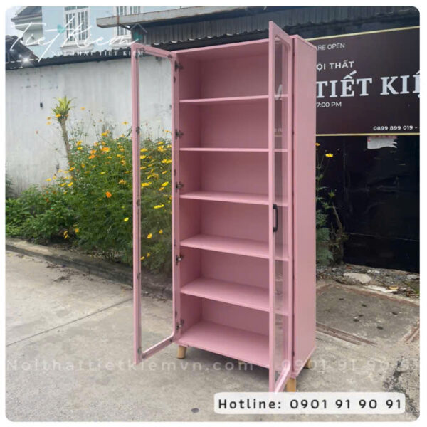 Tủ trưng bày đẹp – Mẫu tủ trang trí hiện đại cho phòng khách 2 Tu-trung-bay-dep