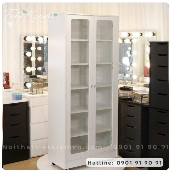 Tủ trưng bày đẹp cánh kính – Sang trọng và chống bụi tốt 4 Tu-trung-bay-dep-canh-kinh