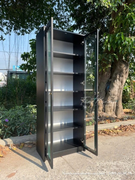 Tủ trưng bày hiện đại – Xu hướng nội thất trang trí phòng khách 2 Tu-trung-bay-hien-dai