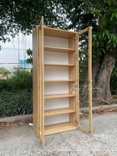 Tủ trưng bày hiện đại gỗ MDF – Bền đẹp và giá hợp lý 3 Tu-trung-bay-hien-dai-go-MDF