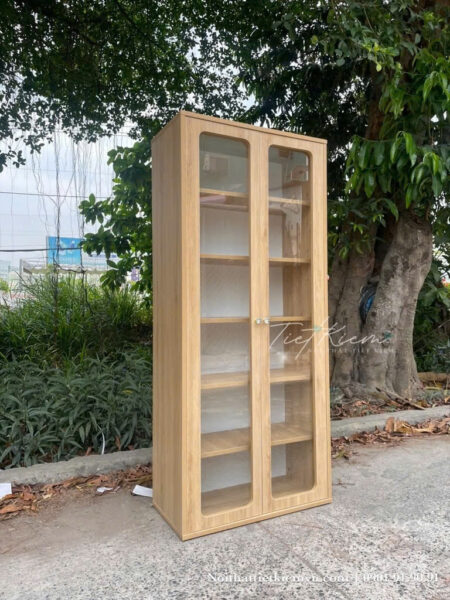 Tủ trưng bày hiện đại gỗ MDF – Bền đẹp và giá hợp lý 1 Tu-trung-bay-hien-dai-go-MDF