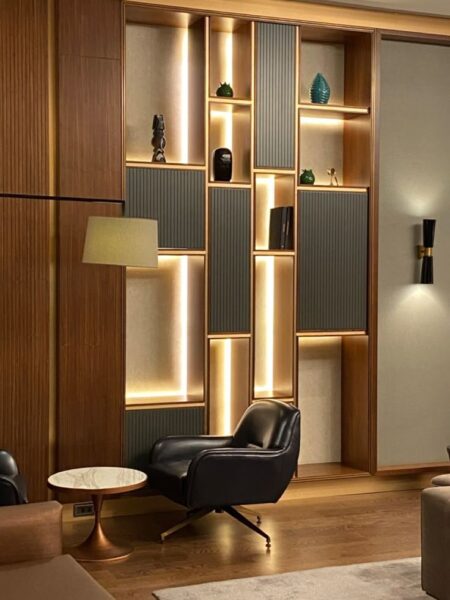 Tủ trưng bày tối giản chung cư – Thiết kế nhỏ gọn tiết kiệm diện tích 1 Tu-trung-bay-toi-gian-chung-cu